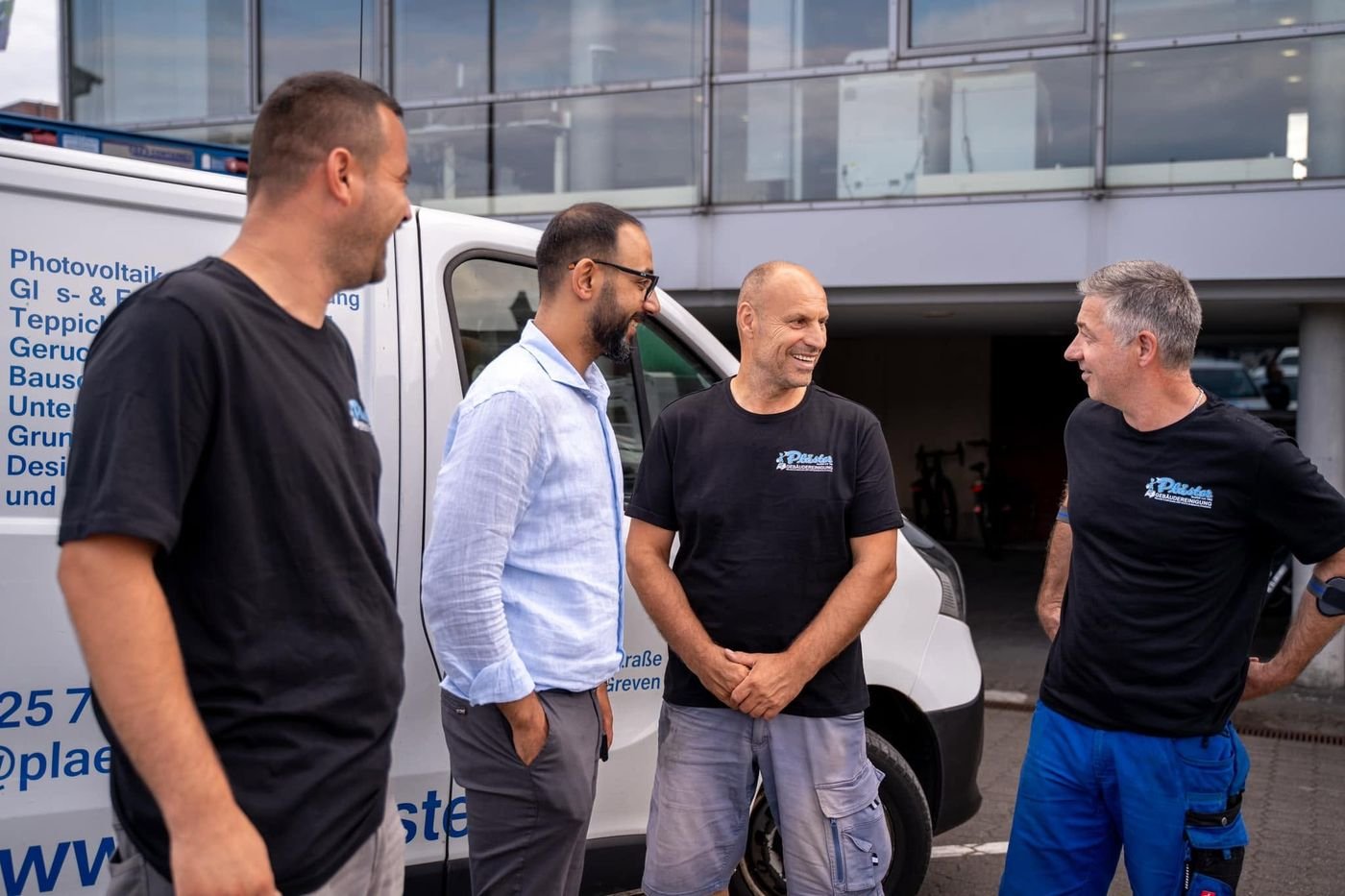 Das Pläster Team im Gespräch